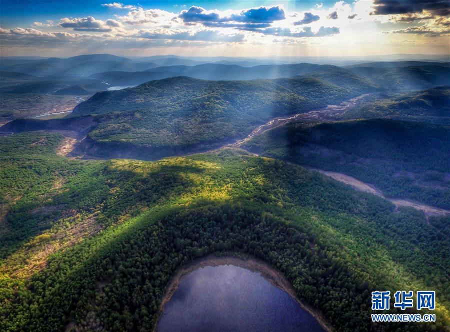 Wonderful aerial views of Inner Mongolia scenery