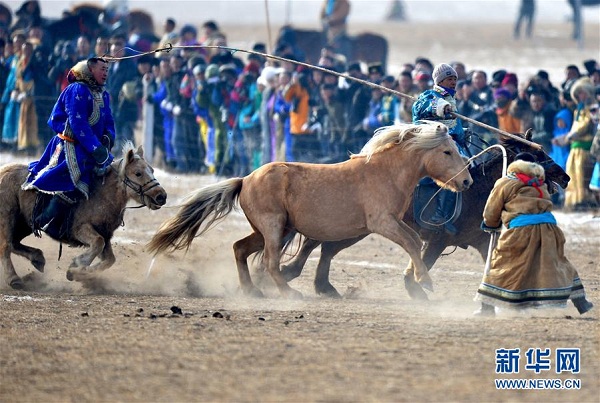 Mongol culture spotlighted at Winter Nadam