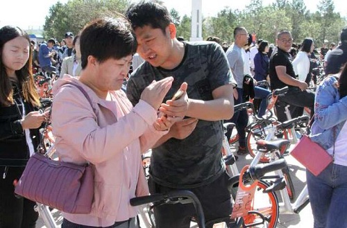 Shared bikes roll into Ordos