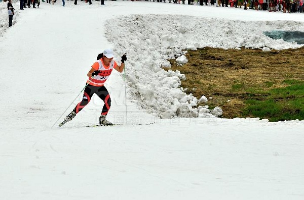 China-Russia-Mongolia summer skiing in Yakeshi