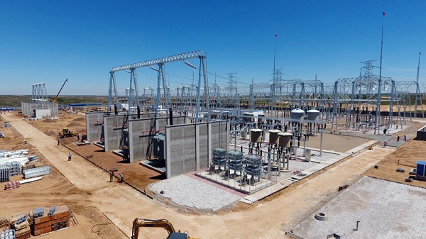 IM ultra-high-voltage substation starts transmitting power