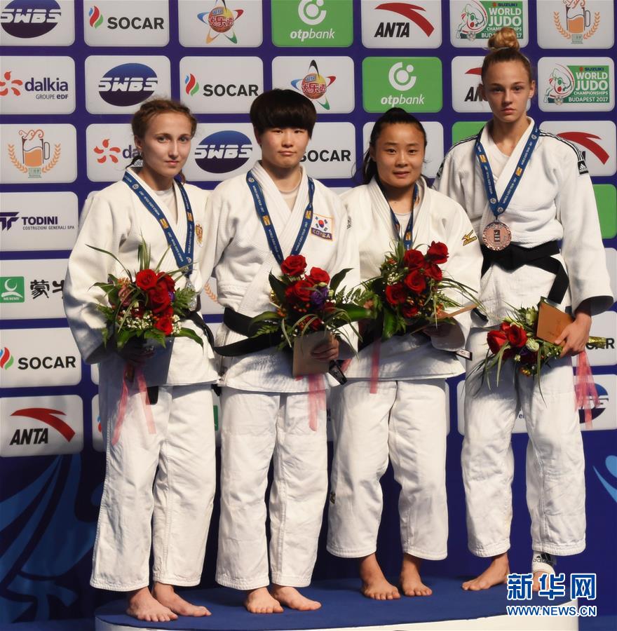 Female judokas compete at Grand Prix Hohhot