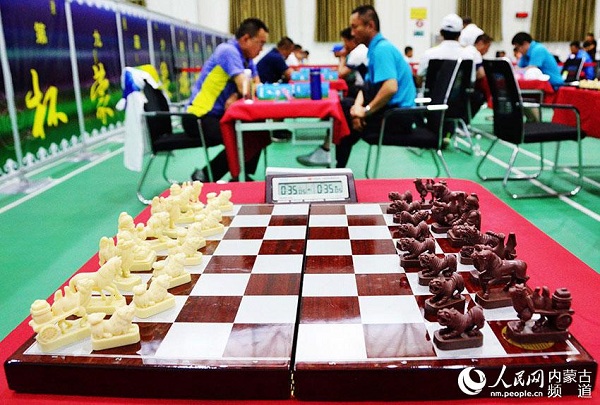 Mongolian chess takes center stage