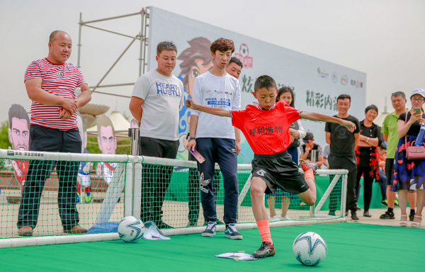 Young demonstrate passion for soccer