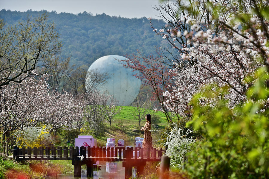 The stunning view of Nianhuawan in Wuxi