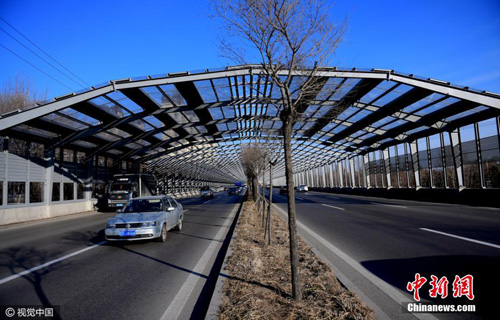 The first de-noising tunnel in Northeast China