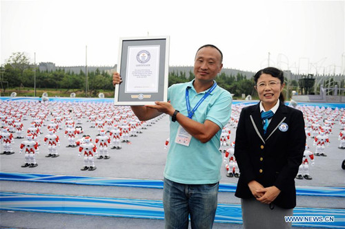 Robots dance together to set new Guinness World Record