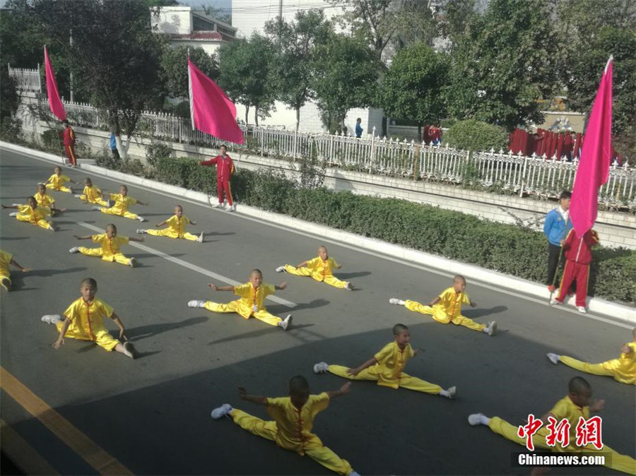 11th Zhengzhou International Shaolin Kung Fu Festival kicks off in C China