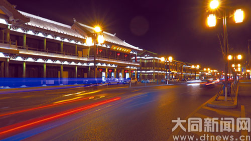 Festive mood on Datong city streets