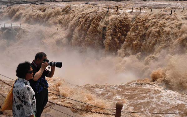 Hukou Falls in Shanxi