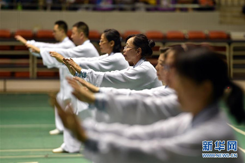 Tournament gathers global tai chi fans in Jinzhong