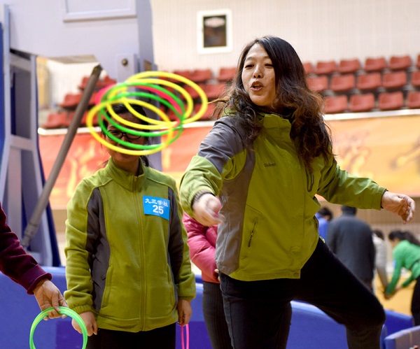 Sports meeting staged in Shanxi University