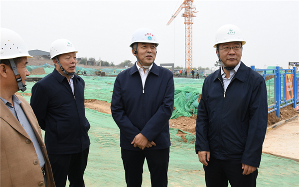 Officials visit to construction site of Dongshan campus