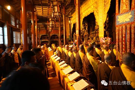 Spring Festival Buddhist ceremonies on Mount Wutai