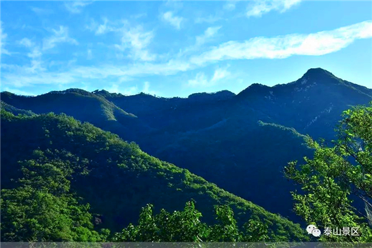 Blue skies: a pleasant sight in Tai'an