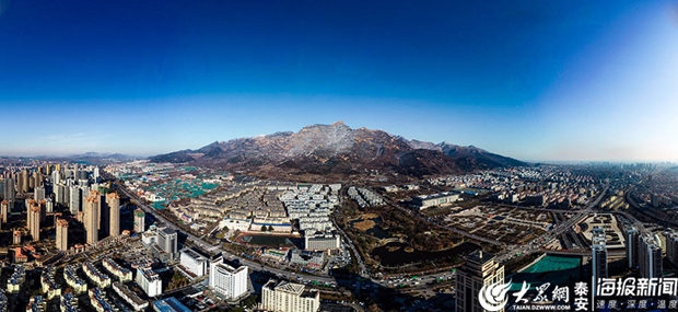 Charming Tai'an after snow