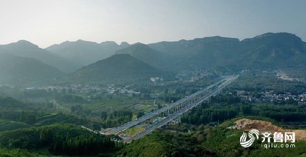 Jinan-Tai'an Expressway captured in photos