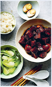 Shanghai red-braised pork with eggs