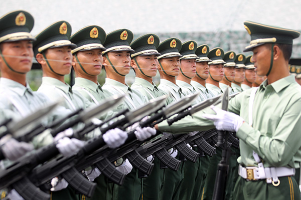 China's V-Day parade not a threat to world