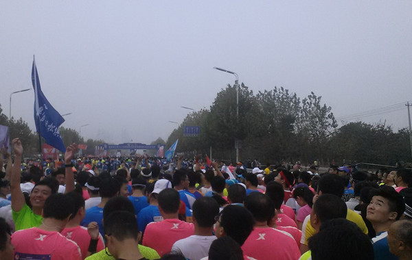 Danger looms at the marathon start line