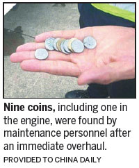 Police right to remit detention of coin thrower