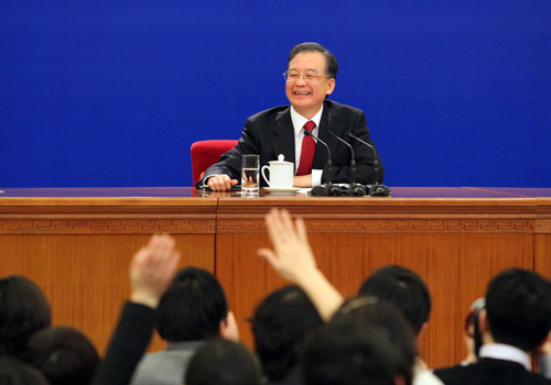 <FONT color=black>Quotes from Wen's press conference</FONT>