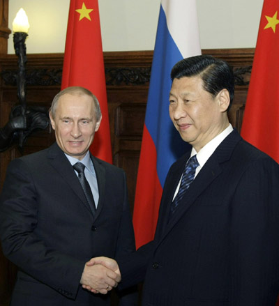 Chinese VP Xi Jinping in Moscow