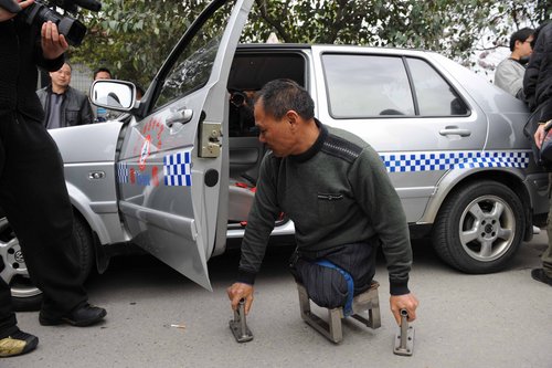 Disabled get behind the wheel