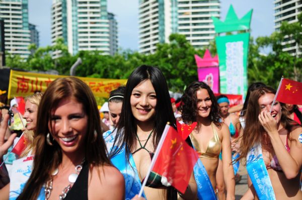 Beauties shining at Miss Bikini Int'l World Final