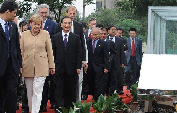 German Chancellor concludes China visit