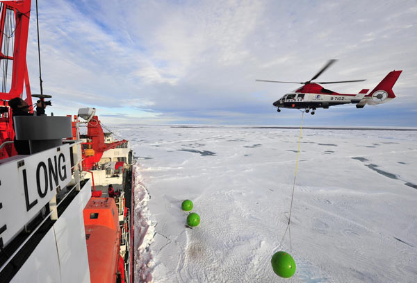 Chinese expedition team heads north