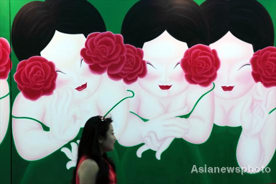 World artists show their works in Beijing