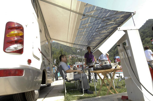 New campsite opens for RV lovers in Beijing