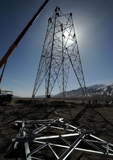 Sky-high power project in Qinghai