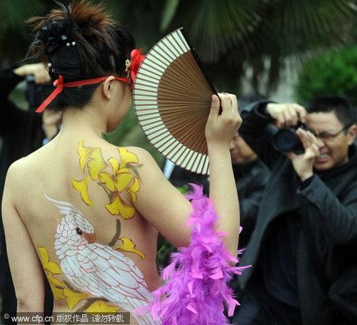 Capturing the beauty of body art