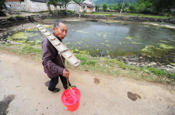 Severe spring drought in Central China