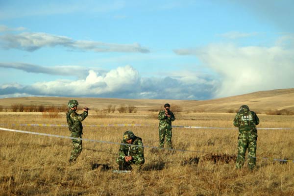 WWII shells found on China-Mongolia border