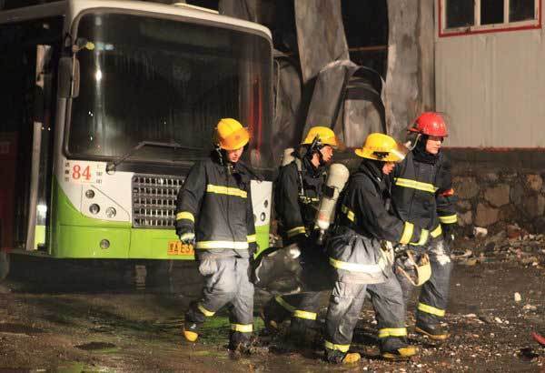 Refueling station explodes in NE China's Harbin