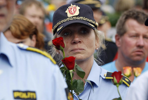 Paying respect for the twin attack victims