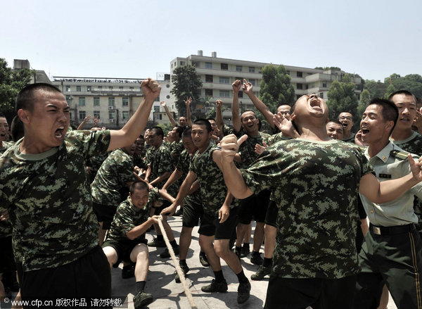 Marching from the classroom to combat