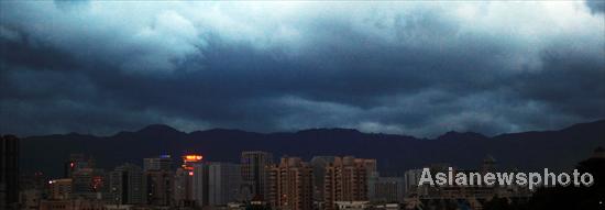 Typhoon Nanmadol hits Taiwan