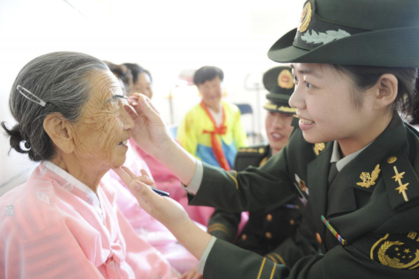 Celebrating seniors' festival