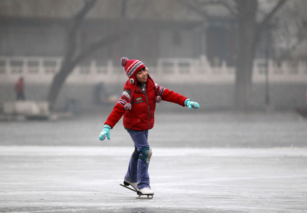 Snow in Beijing