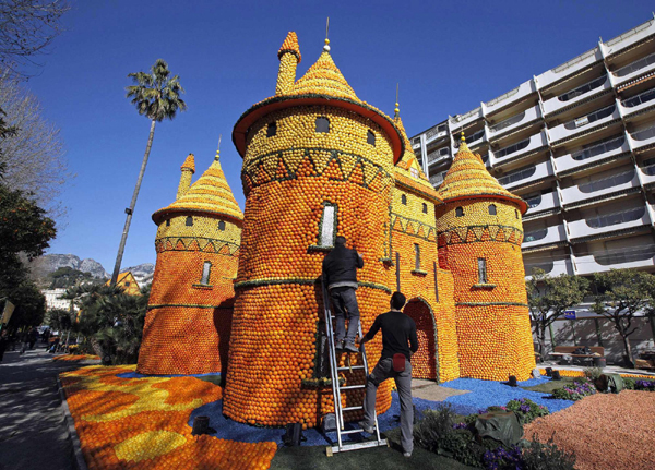 Lemon festival kicks off in France