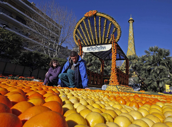 Lemon festival kicks off in France