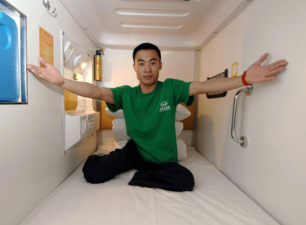 Xi'an builds 'space capsule' hotel