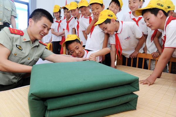 Children enjoy activities on Children's Day