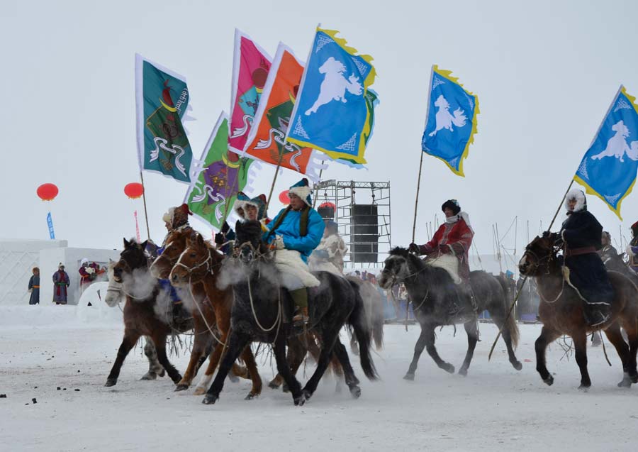 Nadam festival gallops into Inner Mongolia