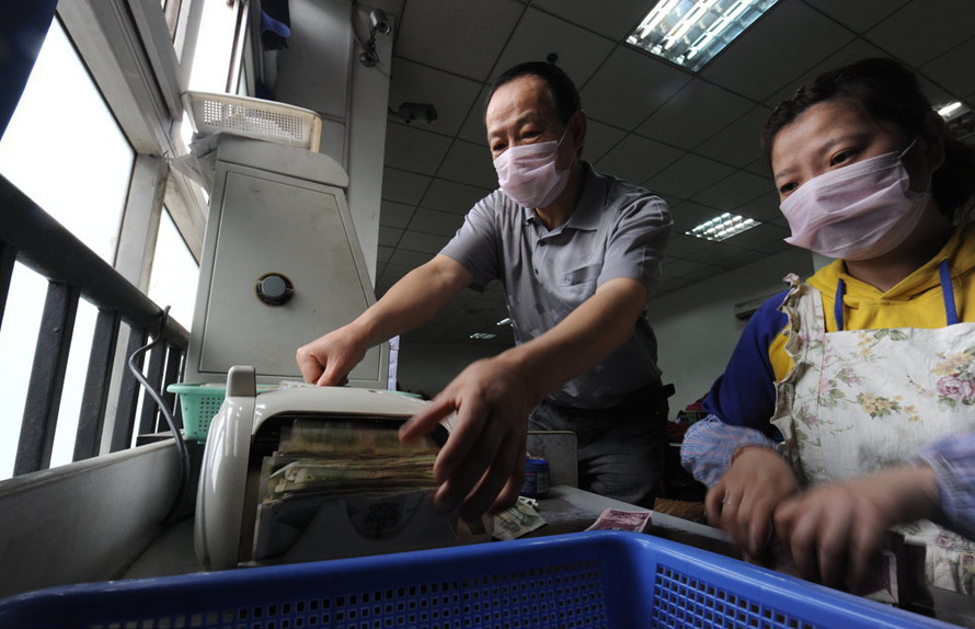 Cash counter who pays a price for errors