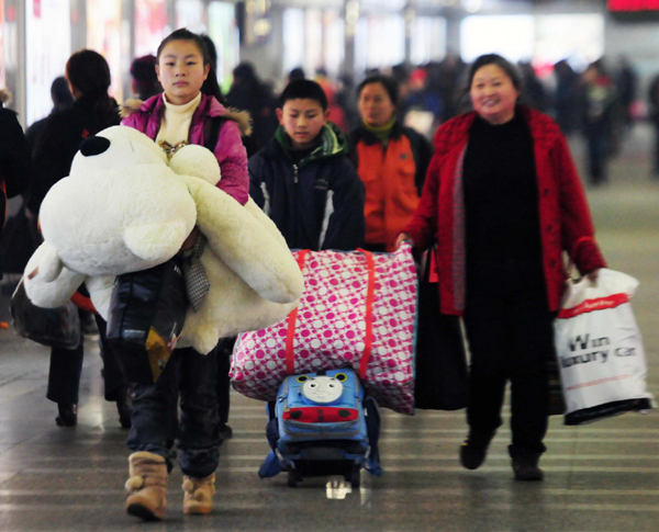 No lonely bears for Spring Festival